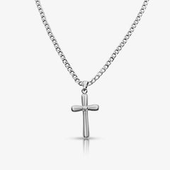 Pure and Simple Cross Necklace