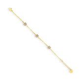 Princess Crystal Station Bracelet