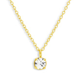 Solitaire Crystal Necklace