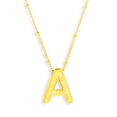 Starburst Initial Necklace