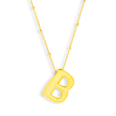 Starburst Initial Necklace