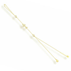 Double Cross Me Hand Chain