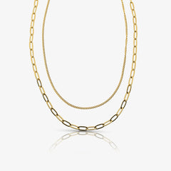 Perfect Pair Double Layered Necklace
