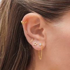 Star Girl Ear Cuff