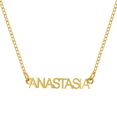 Custom/Personalized Nameplate Cable Necklace