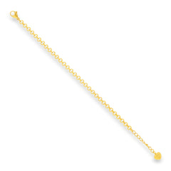 Rounded Link Chain Bracelet