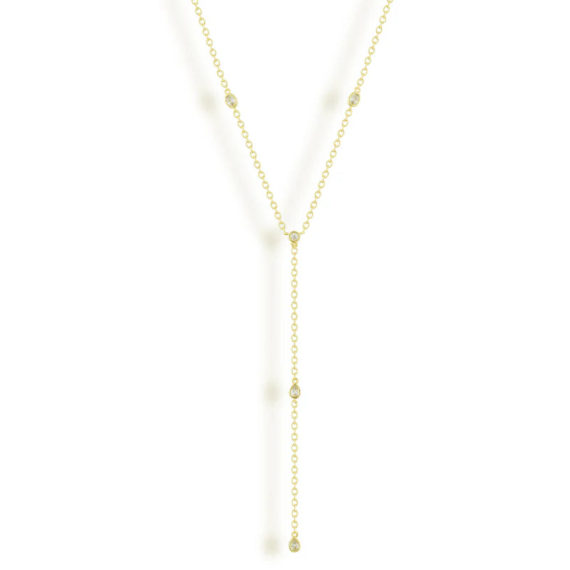 Afterglow Lariat Necklace