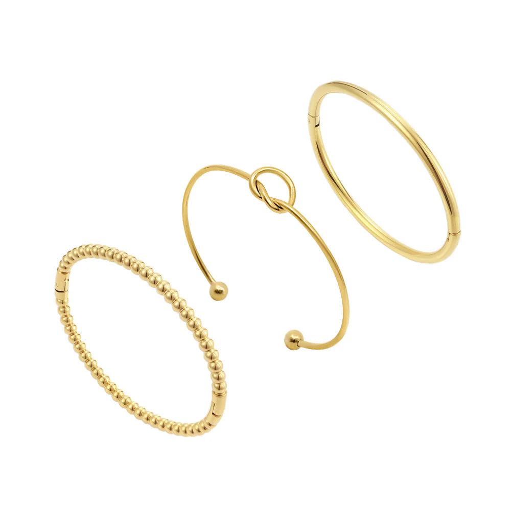 Charmed Bangle Bundle: 3 Piece Bangle