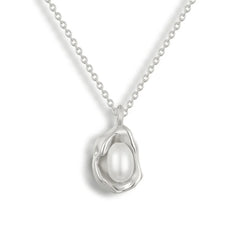 Moonlit Pearl Necklace