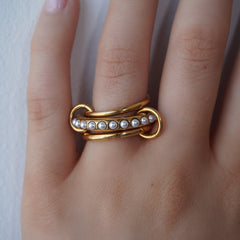 Trio Amour Ring