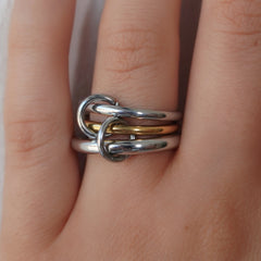 Cuffed Stacked Ring