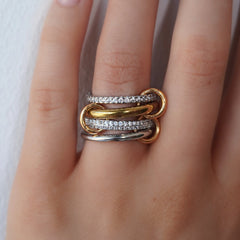 Bonded Stacked Ring