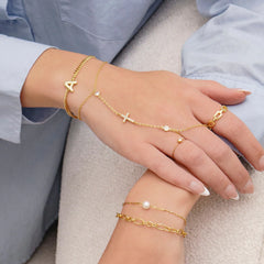 Don't Cross Me Hand Chain