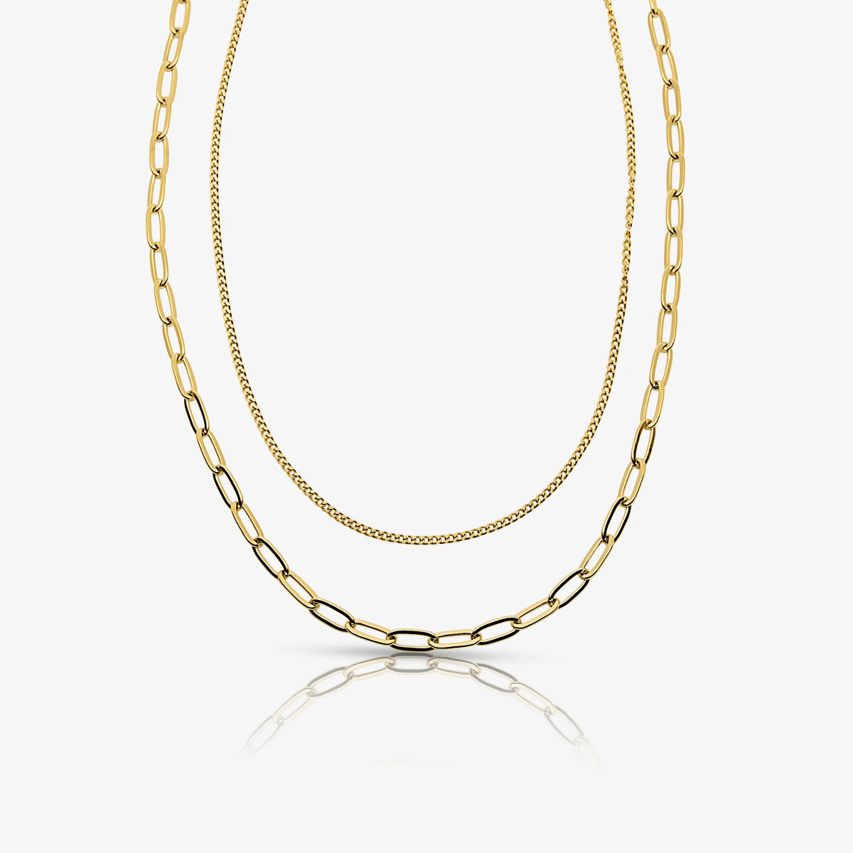 Perfect Pair Double Layered Necklace