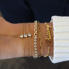 Custom/Personalized Nameplate Curb Bracelet