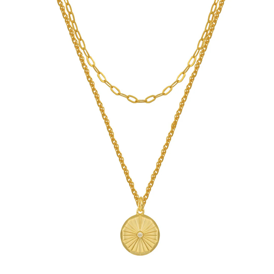 Sunbeam Layer Necklace