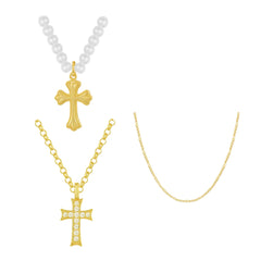It Girl Trinity Bundle: 3 Piece Necklace Set