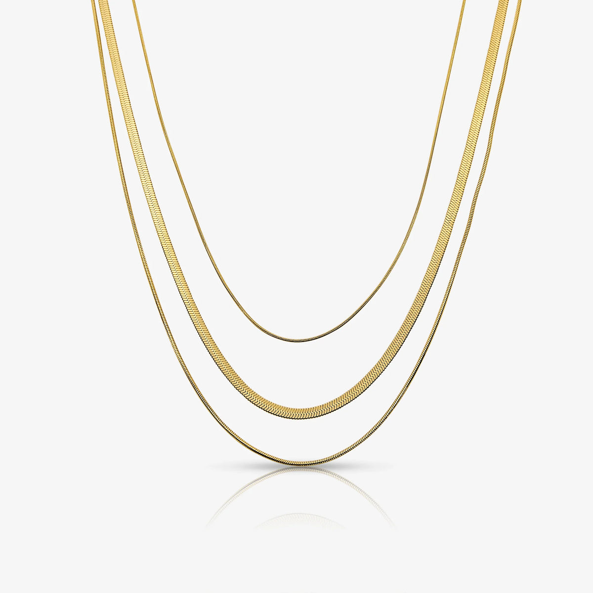 Queen Behaviour Triple Layered Necklace